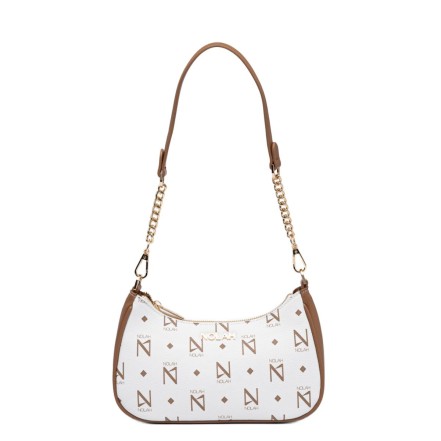 Nolah Mona Τσάντα Ώμου Λευκή