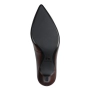 Tamaris Δερμάτινες Γόβες Καφέ 1-22434-41-350