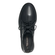 Tamaris Γυναικεία Oxfords Λουστρίνι Μαύρο 1-23302-41-018