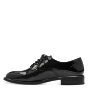 Tamaris Γυναικεία Oxfords Λουστρίνι Μαύρα 1-23315-43-018
