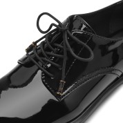 Tamaris Γυναικεία Oxfords Λουστρίνι Μαύρα 1-23315-43-018