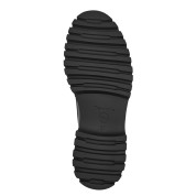 Tamaris Γυναικεία Loafers Λουστρίνι με Χρυσή Εγκράφα Μαύρα 1-24790-43-014