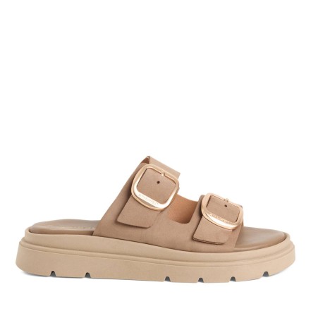 Tamaris Ανατομικά Σανδάλια Taupe