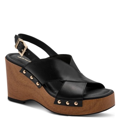 Tamaris Γυναικεία Πέδιλα-Πλατφόρμες Μαύρα hover