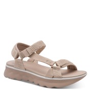 Tamaris Γυναικεία Πέδιλα Taupe 