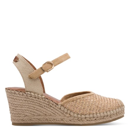 Tamaris Πλατφόρμες σε Στυλ Εσπαντρίγιας Χρυσές 