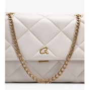 Axel Τσάντα Ώμου Taupe 1010-3469-674