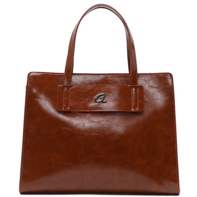 Axel Γυναικεία Τσάντα Χειρός Camel 1010-3509-025