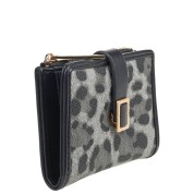 Verde Πορτοφόλι Animal Print Μαύρο 18-0001558M
