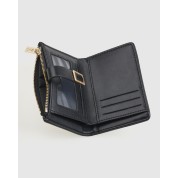 Verde Πορτοφόλι Animal Print Μαύρο 18-0001558M
