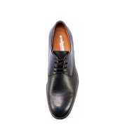 Robinson Ανδρικά Δερμάτινα Σκαρπίνια  Μαύρα