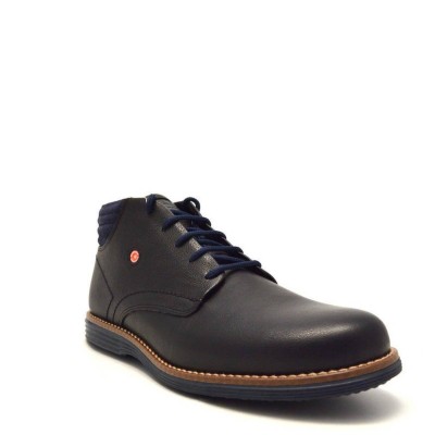Robinson Ανδρικά Δερμάτινα Μποτάκια Μαύρα 70071M hover