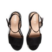 Geox Γυναικείες Πλατφόρμες Μαύρες 