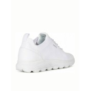 Geox Spherica Γυναικεία Ανατομικά Sneakers Λευκά  D15NUA-0006K-C1000