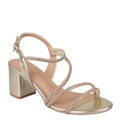 Envie Shoes Γυναικεία Πέδιλα Χρυσό hover