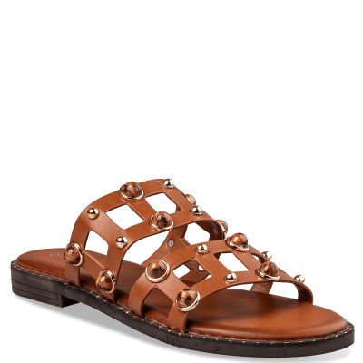 Envie Shoes Γυναικεία Σανδάλια με Τρουκς Δύο Φάσες Κάμελ E96-21353-26 hover