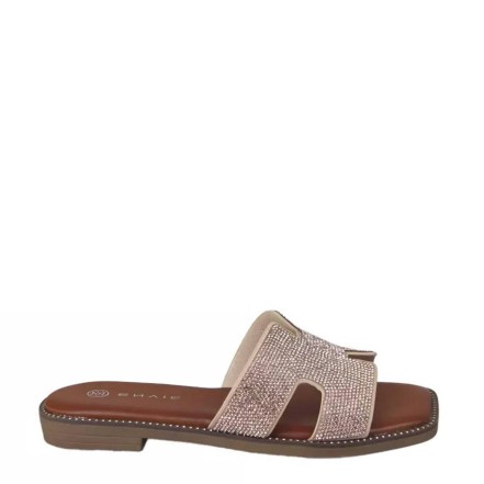 Envie Shoes Γυναικεία Σανδάλια Nude