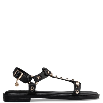 Envie Shoes Γυναικεία Πέδιλα με Τρουκς Μαύρα E96-21403-34