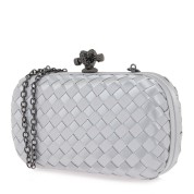 4Queens Τσαντάκι Clutch Ασημί