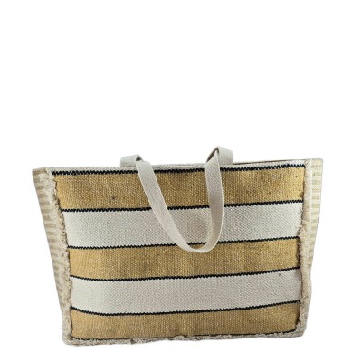 4Queens Ψάθινη Τσάντα Μπεζ  hover