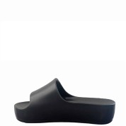 Envie Shoes Γυναικείες Ανατομικές Σαγιονάρες Φάσα Μαύρες V96-19088-34