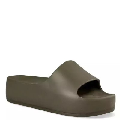 Envie Shoes Γυναικείες Ανατομικές Σαγιονάρες Φάσα Χακί V96-19088-57 hover